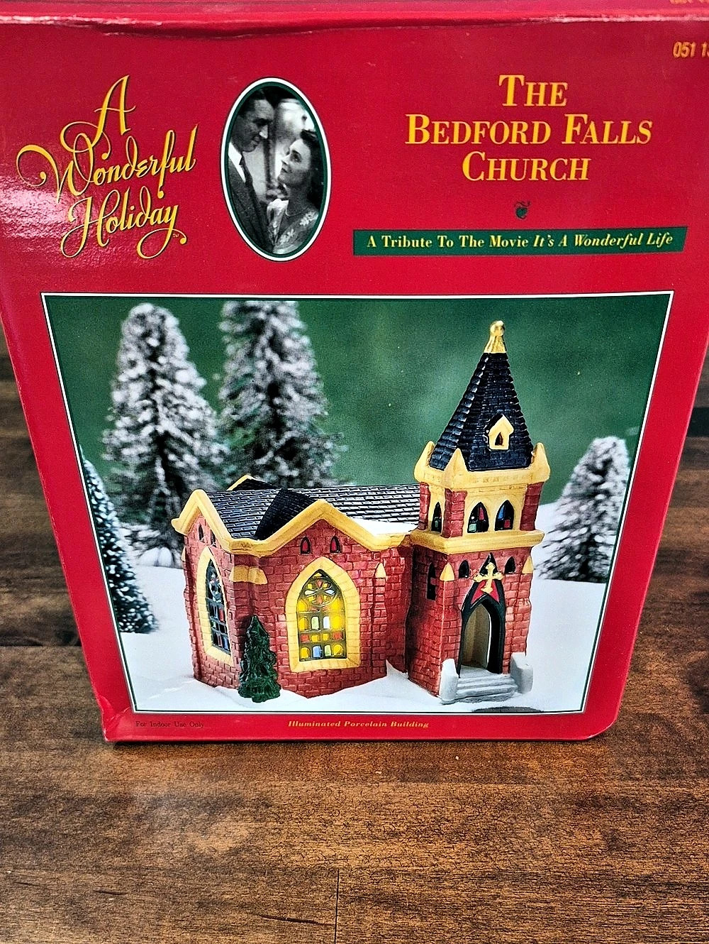 Cape Craftsmen The Bedford Falls Church Holiday Decor